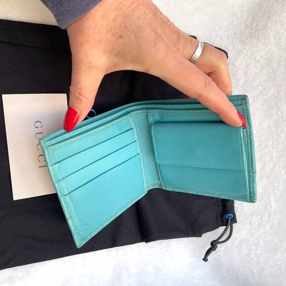 Gucci Guccisima GG logo leather bifold wallet - Picture 10 of 11